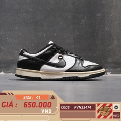 Nike Dunk Low Retro White Black Panda - DD1391-100 - Size 41 - GIÀY 2HAND CHÍNH HÃNG PVN25474