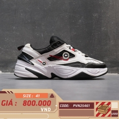 Nike M2K Tekno White Black Red - AV4789-104 - Size 41 - GIÀY 2HAND CHÍNH HÃNG PVN25461