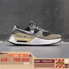 Nike Air Max SYSTM Dark Smoke Grey - DM9537-002 - Size 41 - GIÀY 2HAND CHÍNH HÃNG PVN25470