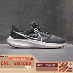 Nike Air Zoom Pegasus 39 Black White Dark Smoke Grey - DH4071-010 - Size 42.5 - GIÀY 2HAND CHÍNH HÃNG PVN25601
