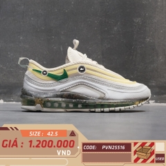Nike Air Max 97 Terrascape Summit White Malachite - DQ3976-100 - Size 42.5 - GIÀY 2HAND CHÍNH HÃNG PVN25516