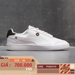 Puma Shuffle White Black Gold - 309668-01 - Size 46 - GIÀY 2HAND CHÍNH HÃNG PVN25715