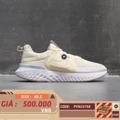 Nike Legend React 2 White Pure Platinum - AT1369-100 - Size 40.5 - GIÀY 2HAND CHÍNH HÃNG PVN25758