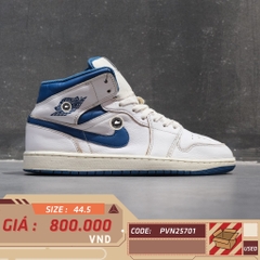 Air Jordan 1 Mid SE Industrial Blue - FN5215-141 - Size 44.5 - GIÀY 2HAND CHÍNH HÃNG PVN25701