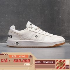 Adidas Hoops 3.0 Low Cloud White Gum - FY8630 - Size 45 1/3 - GIÀY 2HAND CHÍNH HÃNG PVN25704