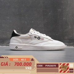 Reebok Club C 85 Emboss Chalk Black - BS9526 - Size 40.5 - GIÀY 2HAND CHÍNH HÃNG PVN26070