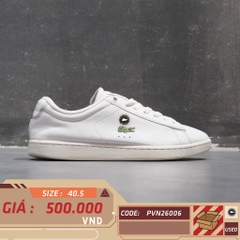 Lacoste Carnaby BL 21 1 White - 7-41SMA000221G - Size 40.5 - GIÀY 2HAND CHÍNH HÃNG PVN26006