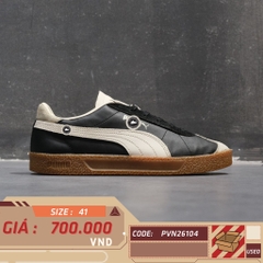 Puma Club SL Black White Gum - 401515-05 - Size 41 - GIÀY 2HAND CHÍNH HÃNG PVN26104