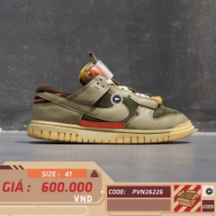 Nike Dunk Low Jumbo 'Medium Olive' - DV0821-200 - Size 41 - GIÀY 2HAND CHÍNH HÃNG PVN26226