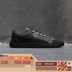 Puma Palermo Leather 'Triple Black' - 396563-01 - Size 41 - GIÀY 2HAND CHÍNH HÃNG PVN26107