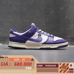 Nike Dunk Low Championship Court Purple - DD1391-104 - Size 43 - GIÀY 2HAND CHÍNH HÃNG PVN26259