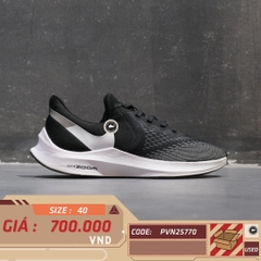Nike Air Zoom Winflo 6 Black White - AQ8228-003 - Size 40 - GIÀY 2HAND CHÍNH HÃNG PVN25770