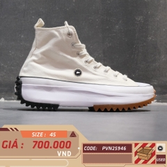 Converse Run Star Hike High Top 'White Black Gum' - 166799C - Size 45 - GIÀY 2HAND CHÍNH HÃNG PVN25946