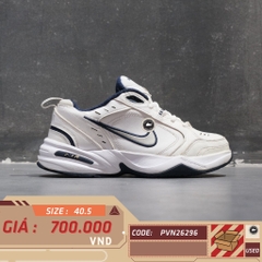 Nike Air Monarch IV White Navy - 415445-102 - Size 40.5 - GIÀY 2HAND CHÍNH HÃNG PVN26296