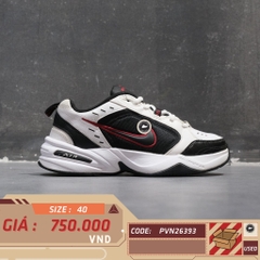 Nike Air Monarch IV 'White Black Varsity Red' - 415445-101 - Size 40 - GIÀY 2HAND CHÍNH HÃNG PVN26393