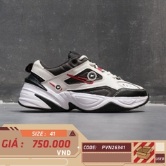 Nike M2K Tekno White Black University Red - AV4789-104 - Size 41 - GIÀY 2HAND CHÍNH HÃNG PVN26341