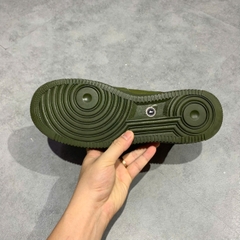 Nike Air Force 1 Low '07 LV8 Utility Olive Canvas - AJ7747-300 - Size 43 - GIÀY 2HAND CHÍNH HÃNG PVN26240