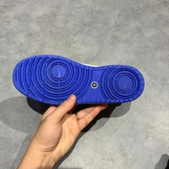 Nike Court Borough Low Recraft GS White Hyper Royal - DV5456 110 - Size 38.5 - GIÀY 2HAND CHÍNH HÃNG PVN22908