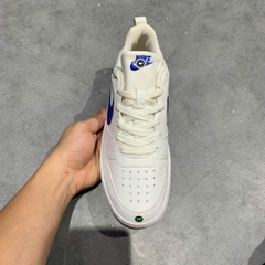 Nike Court Borough Low Recraft GS White Hyper Royal - DV5456 110 - Size 38.5 - GIÀY 2HAND CHÍNH HÃNG PVN22908