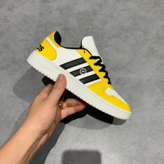 Adidas Hoops 2.0 White Yellow Black - H01212 - Size 36 2/3 - GIÀY 2HAND CHÍNH HÃNG PVN22926