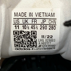 Adidas Court Tourino White - H02177 - Size 45 1/3 - GIÀY 2HAND CHÍNH HÃNG PVN23648