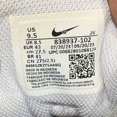 Nike Court Borough Low 'White Black Red' - 838937 102 - Size 43 - GIÀY 2HAND CHÍNH HÃNG PVN23524