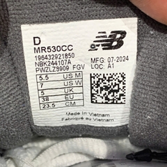 New Balance 530 Classic Black - MR530CC - Size 38 - GIÀY 2HAND CHÍNH HÃNG 23880