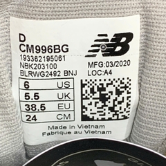 New Balance 996 Grey Silver - CM996BG - Size 38.5 - GIÀY 2HAND CHÍNH HÃNG PVN23374