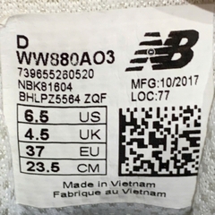 New Balance 880 v3 Walking - WW880A03 - Size 37 - GIÀY 2HAND CHÍNH HÃNG PVN23894