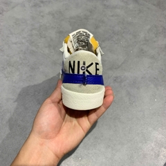 Nike Blazer Low '77 Jumbo White Old Royal - DQ8768 100 - Size 40.5 - GIÀY 2HAND CHÍNH HÃNG PVN24473