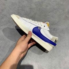 Nike Blazer Low '77 Jumbo White Old Royal - DQ8768 100 - Size 40.5 - GIÀY 2HAND CHÍNH HÃNG PVN24473