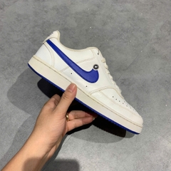 Nike Court Vision Low White Game Royal - CD5463 103 - Size 40.5 - GIÀY 2HAND CHÍNH HÃNG PVN24449