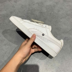 Puma Basket Badge HNDWRTTN White - 370190 01 - Size 40.5 - GIÀY 2HAND CHÍNH HÃNG PVN24405