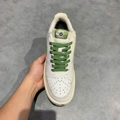 Nike Court Vision Low White Oil Green - FJ5480 100 - Size 41 - GIÀY 2HAND CHÍNH HÃNG PVN24340