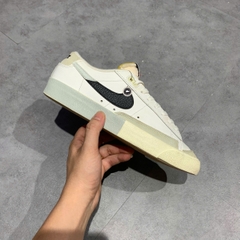 Nike Blazer Low '77 Split White Black Grey - DZ2544 100 - Size 41 - GIÀY 2HAND CHÍNH HÃNG PVN24396