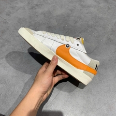 Nike Blazer Low '77 Jumbo White Alpha Orange - DN2158 100 - Size 41 - GIÀY 2HAND CHÍNH HÃNG PVN24188