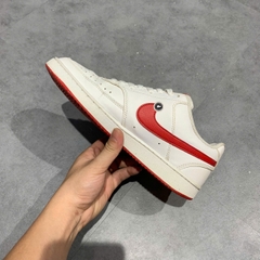 Nike Court Vision Low Next Nature White University Red - HF1744 101 - Size 41 - GIÀY 2HAND CHÍNH HÃNG PVN24378