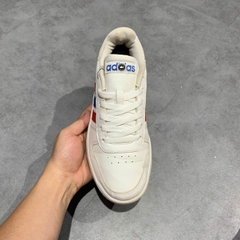 ADIDAS NEO HOOPS 2.0 'WHITE RED BLUE' FW9349 - Size 40 2/3 - GIÀY 2HAND CHÍNH HÃNG PVN2441111