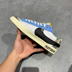 Nike Blazer Low '77 Jumbo Mighty Swooshers - DX6059 101 - Size 40 - GIÀY 2HAND CHÍNH HÃNG PVN24414