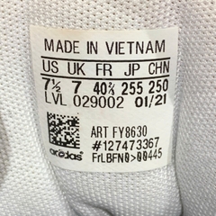 Adidas Hoops 2.0 White Brown - FY8630 - Size 40 2/3 - GIÀY 2HAND CHÍNH HÃNG PVN24337