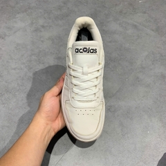 Adidas Hoops 2.0 White Brown - FY8630 - Size 40 2/3 - GIÀY 2HAND CHÍNH HÃNG PVN24337