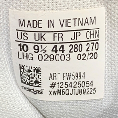 Adidas Hoops 2.0 'White Royal Blue' - FW5994 - Size 44 - GIÀY 2HAND CHÍNH HÃNG PVN24609