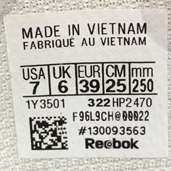 Reebok Classic Leather White - 1Y3501 - Size 39 - GIÀY 2HAND CHÍNH HÃNG PVN24752