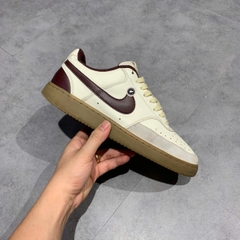 Nike Court Vision Low 'Sail Burgundy Crush' - HV2530 101 - Size 42.5 - GIÀY 2HAND CHÍNH HÃNG PVN24902