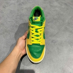 Nike Dunk Low Retro Reverse Brazil - DV0833 300 - Size 43 - GIÀY 2HAND CHÍNH HÃNG PVN24968