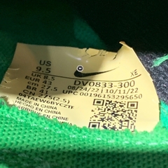 Nike Dunk Low Retro Reverse Brazil - DV0833 300 - Size 43 - GIÀY 2HAND CHÍNH HÃNG PVN24968