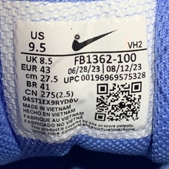 Nike Full Force Low White Black Polar - FB1362 100 - Size 43 - GIÀY 2HAND CHÍNH HÃNG PVN24922