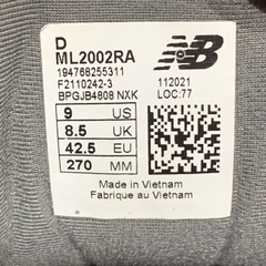 New Balance 2002R Light Grey - ML2002RA - Size 42.5 - GIÀY 2HAND CHÍNH HÃNG PVN25017