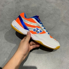Yonex Power Cushion 100 White Orange - SHB100 TRẮNG CAM - Size 42 - GIÀY 2HAND CHÍNH HÃNG PVN25179