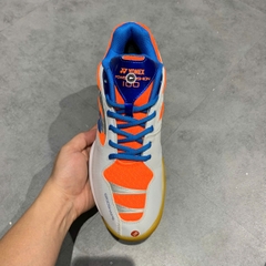 Yonex Power Cushion 100 White Orange - SHB100 TRẮNG CAM - Size 42 - GIÀY 2HAND CHÍNH HÃNG PVN25179
